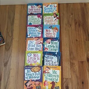 My Weird School Daze Kids Book Set - Colorful Collection Books 1-12